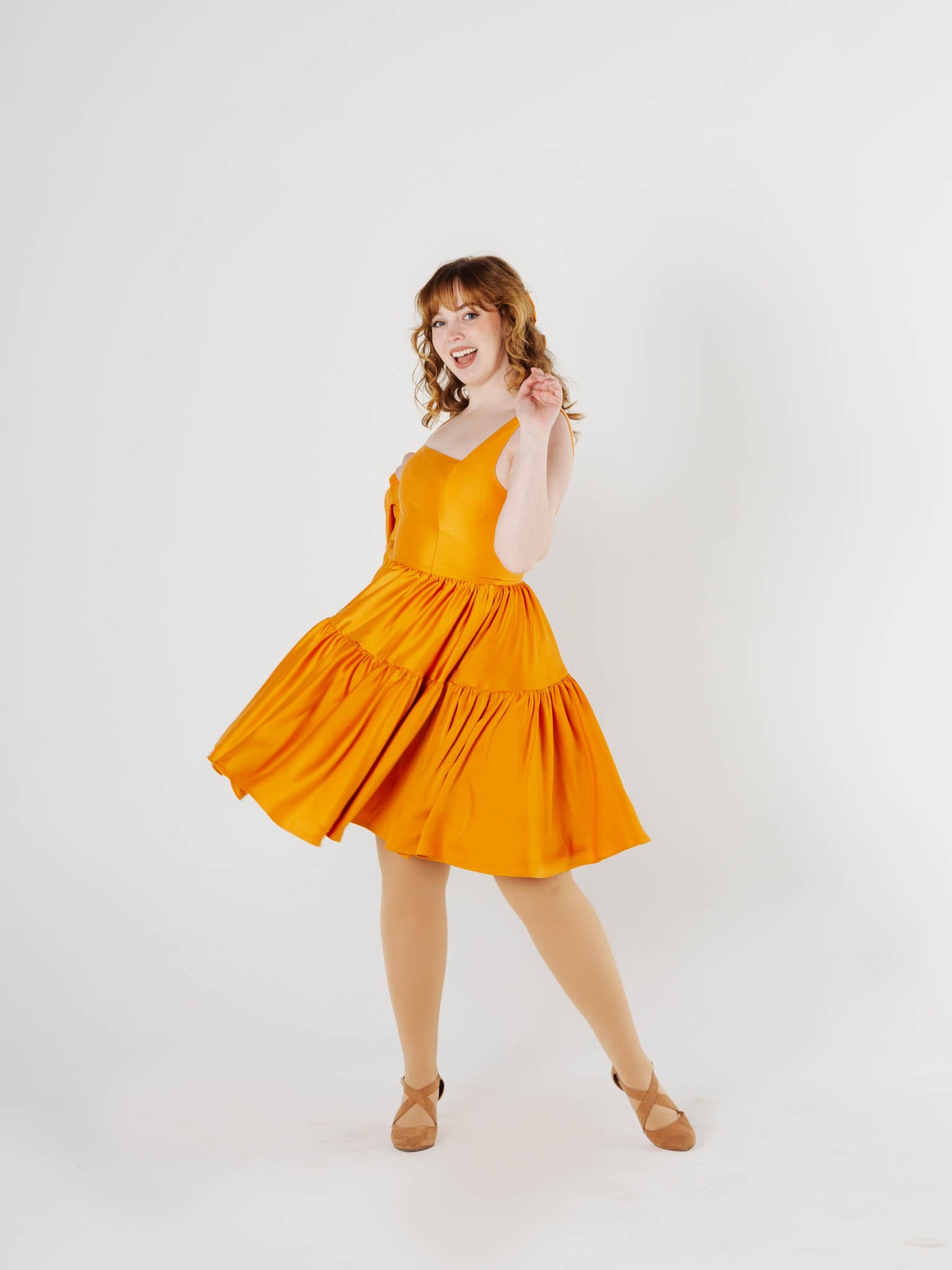 La robe de rêve en Oopsie Daisy Orange - EN STOCK MAINTENANT !