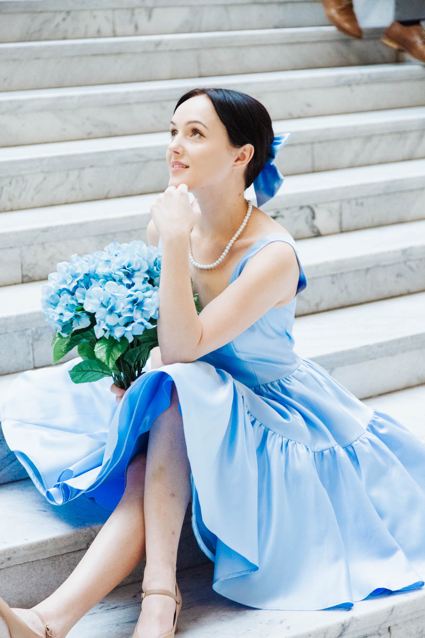 Dream Dress in Ingenue Blue | Whimsically Feminine Timeless Twirly-Worthy Dresses & Hair Bows | ChelseaReece.com Dream Dress in Ingenue Blue | Whimsically Feminine Timeless Twirly-Worthy Dresses & Hair Bows | ChelseaReece.com